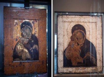 Две иконы из Третьяковской галереи передадут Храму Христа Спасителя